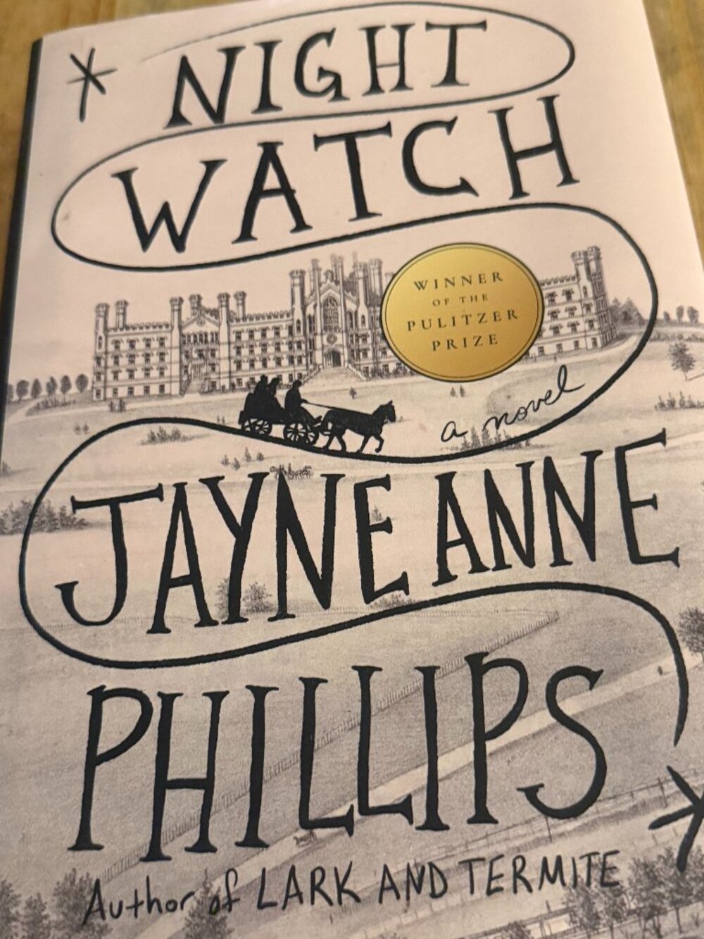 Night Watch Hardcover Book By Jane Anne Phillips